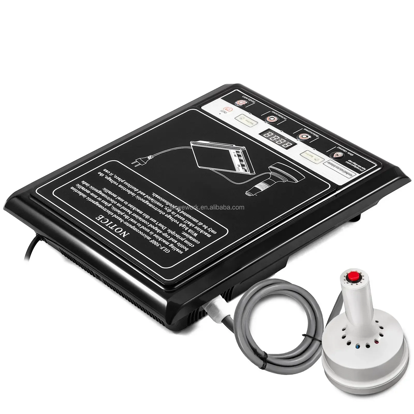 800-1200W Portable Microcomputer Induction Sealer Handheld Sealing Machine for Bottle Cap
