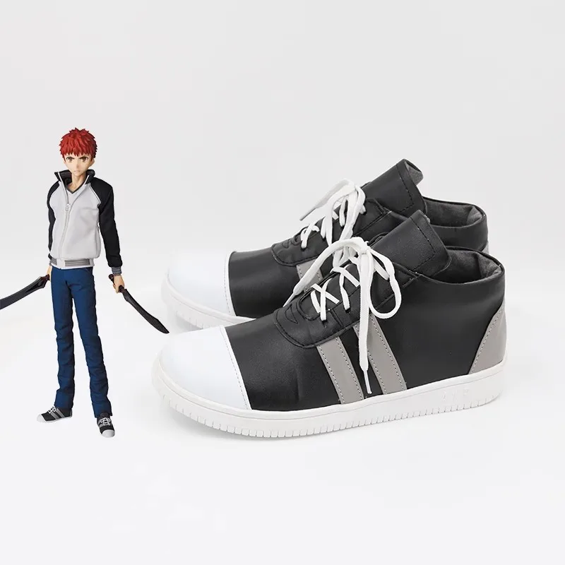 Anime EMIYA Cosplay Shoes Man Halloween Carnival Custom Made Boots