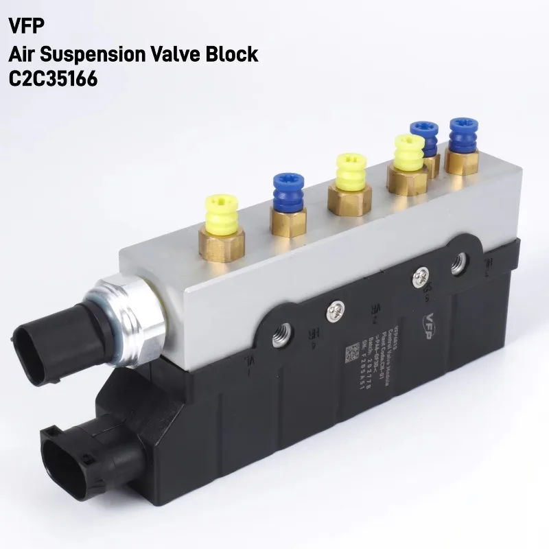 Air Suspension Valve Block C2C35166 for Jaguar XJ XF XK Air Suspension Distribution Valve