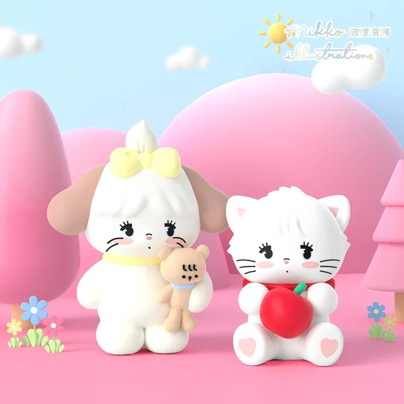

Authentic Mikko Dream Cute Little Cat Toy Blind Box Cartoon Desktop Decoration Figurine Collectible Gift