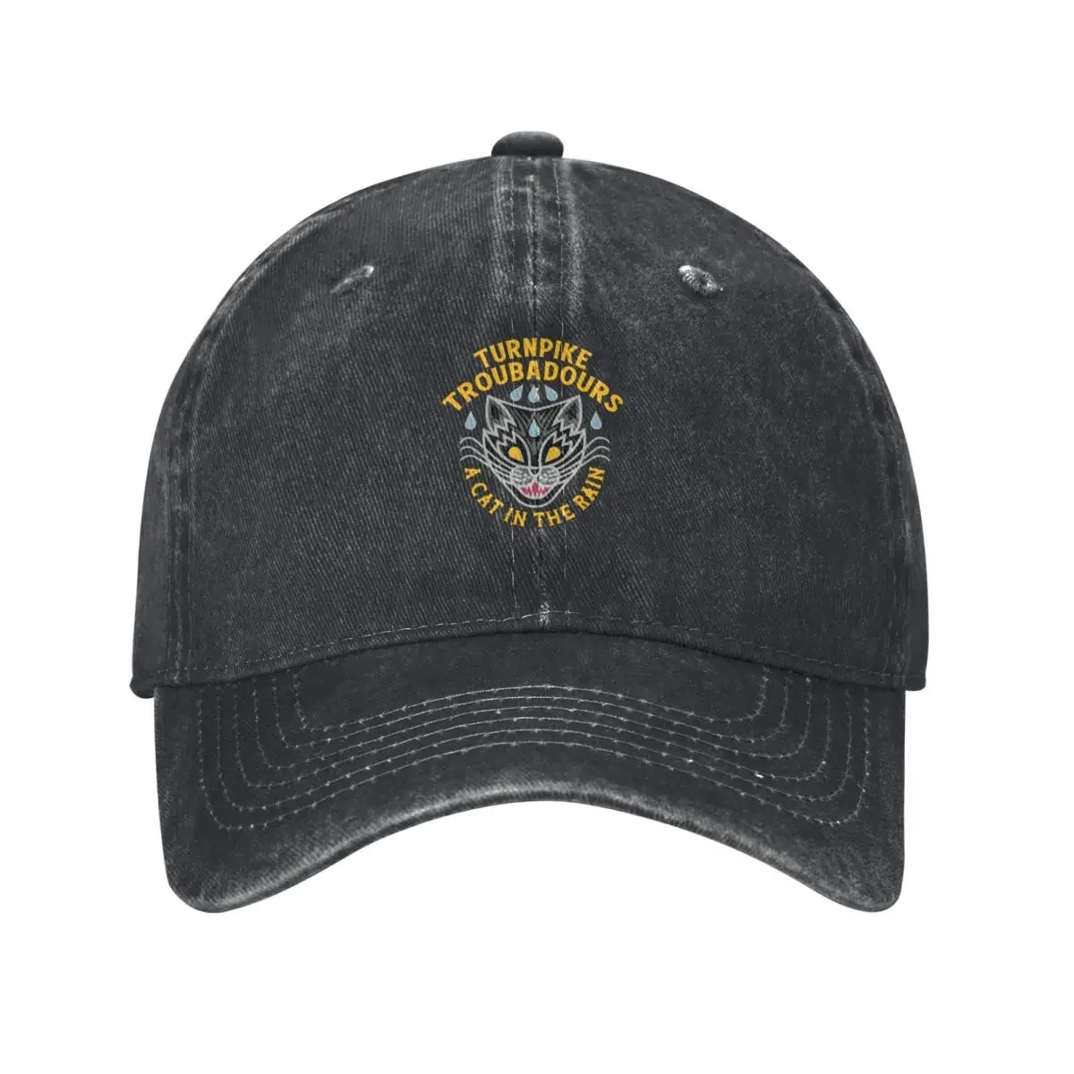 Turnpike Troubadours A cat in the rain Baseball Cap Golf Wear hard hat dad hat Men's Baseball Women's