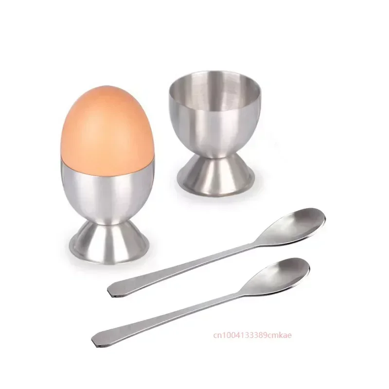 1pc Stainless Steel Soft Boiled Egg Cups Egg Holder Tabletop Cup Stand Kitchen Breakfast Cooking Tool Kitchen Accessories