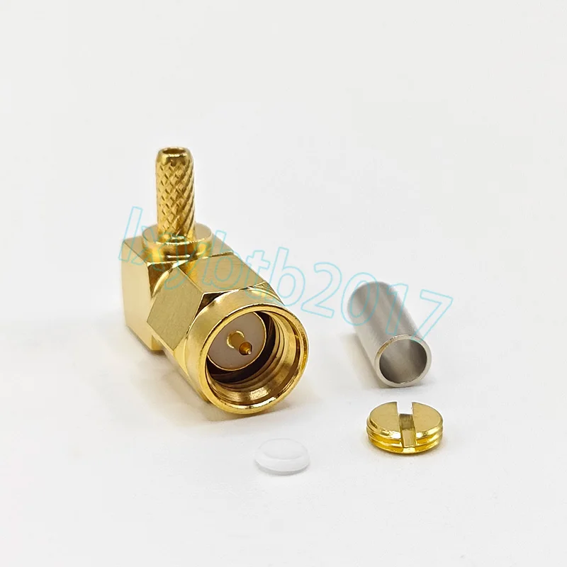SMA-JW3 RF bent male crimp RG316 cable SMA-C-JW1.5 with RG174 cable