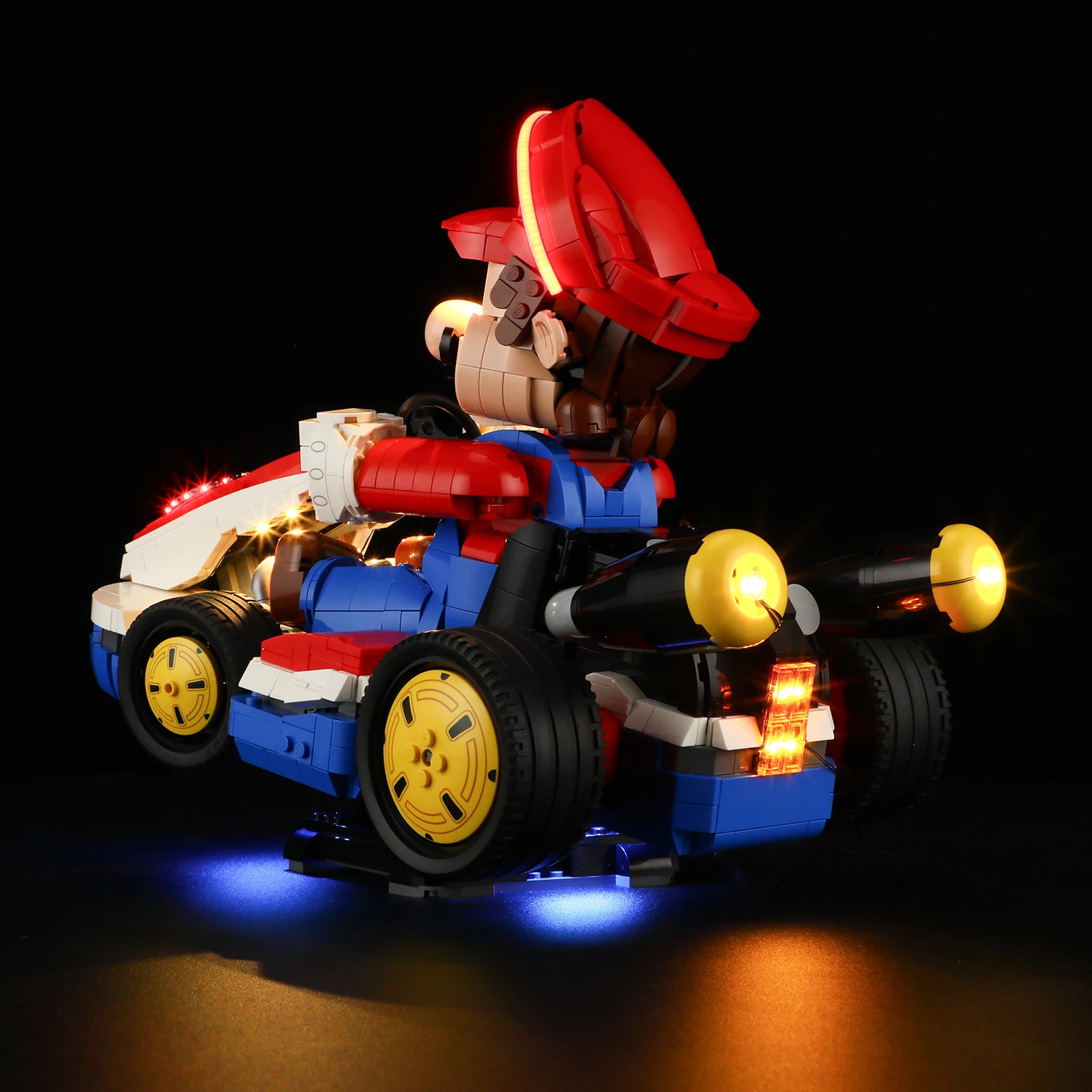 LEGO Marioedinglys Kart용 조명 키트 - Marioedinglys 표준 카트 72037 세트에는 빌딩 블록이 포함되지 않음(LED 조명 키트만 해당)