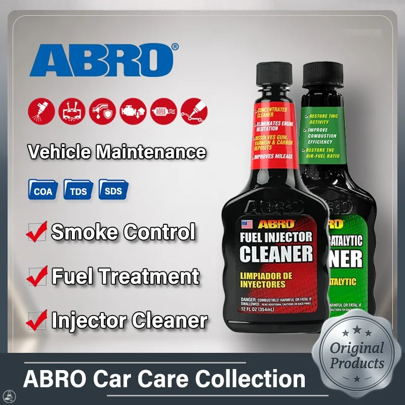 ABRO PW-400 DT-508 GT-507-6-R SS-510 12-AB IC-509 TW-519 Car Care Wax Fuel Treatment Injector Catalytic Cleaner RTV Gasket Maker