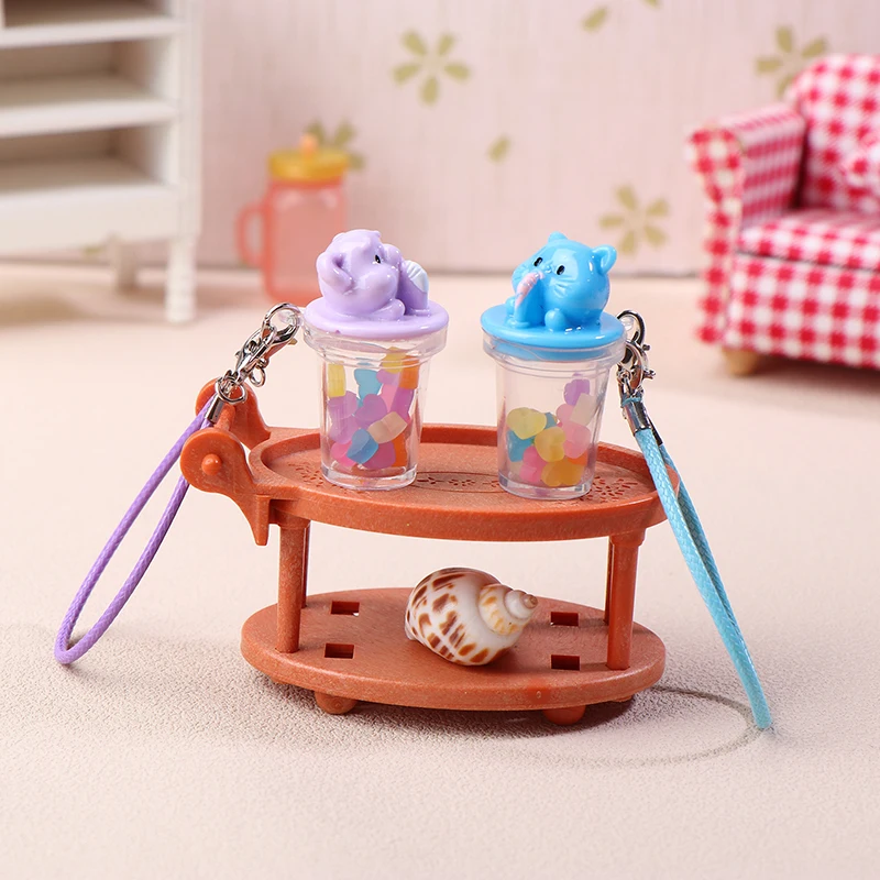 1:12 casa de muñecas en miniatura, bonito hervidor, taza de agua, botella de agua, modelo de taza, decoración para casa de muñecas