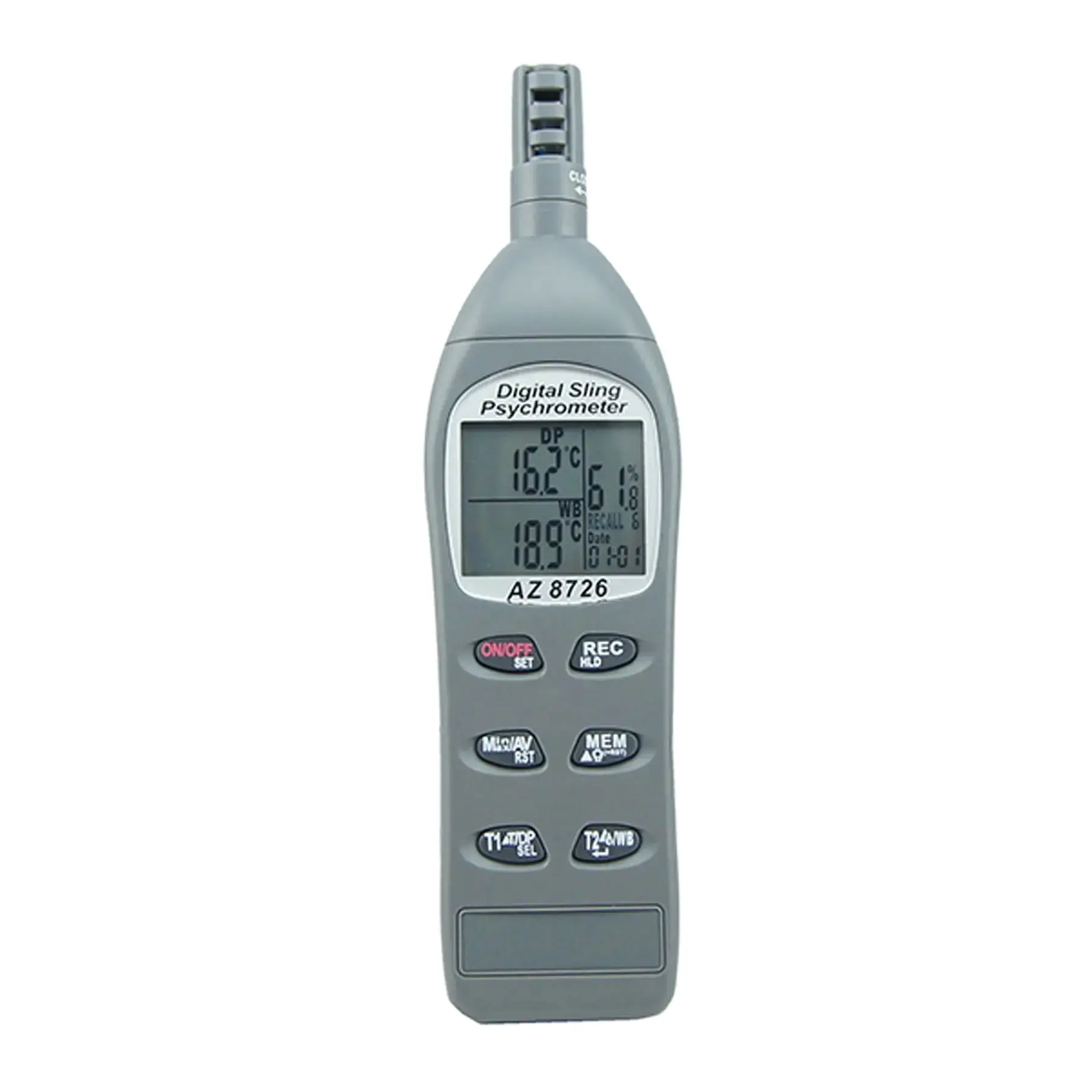 

Portable with backlight AZ8726 memory thermometer and hygrometer temperature/humidity/dew point meter/wet bulb temperature