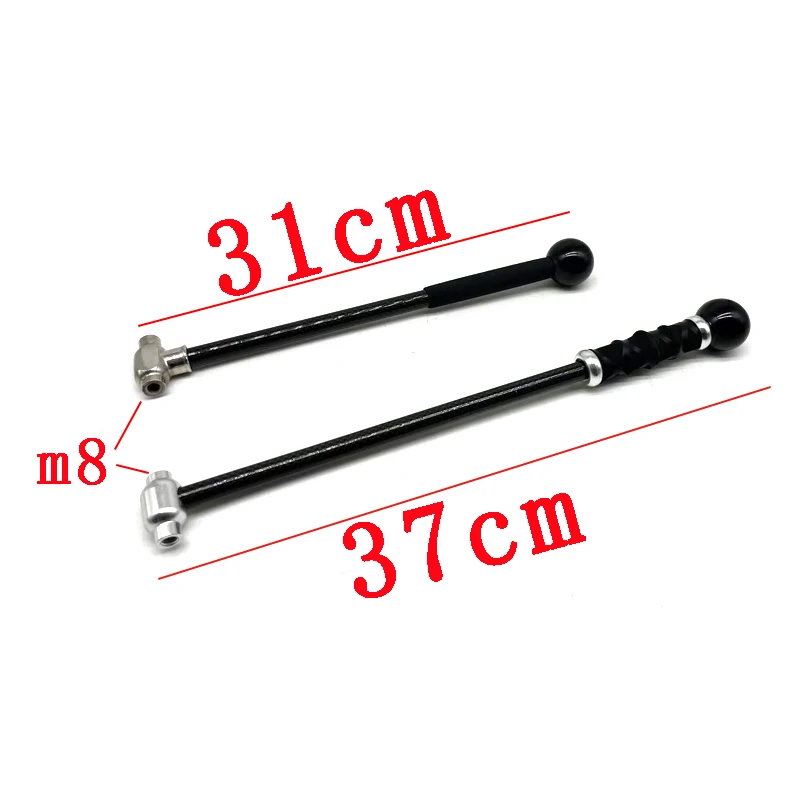 Double Carbon Fiber Knock Down Hammer With Multi Size Tips Paintless Car Hail Dent PDR Repair Tool Kit With Storage Case view 6