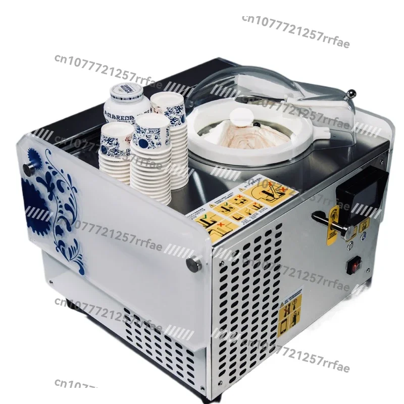 Automatic Homemade Ice Cream Machine for Commercial Small Italian Ice Machine for Coffee Shops