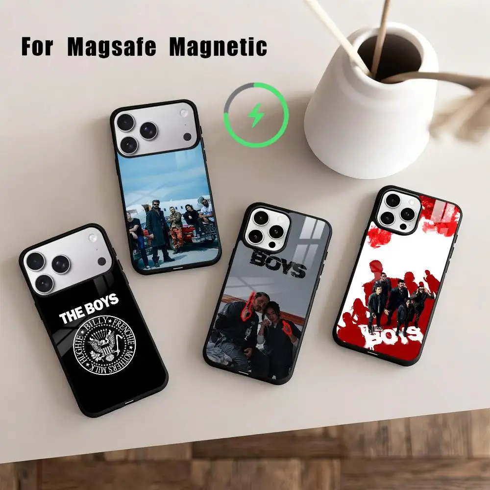 

The B-Boys-S TV Show Phone Case For iPhone17,16,15,14,13,12,11 Plus,Pro Max Magnetic For Magsafe Wireless Charging