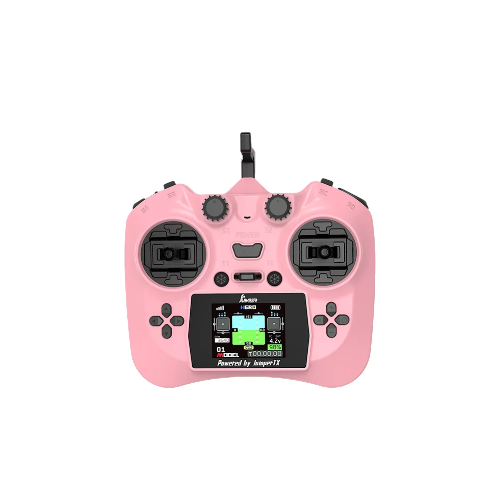 Jumper Trasmettitore schermo a colori intelligente Funzione completa Sensore Hall telecomandato di piccole dimensioni ELRS 2.4G per RC FPV Freestyle Drone
