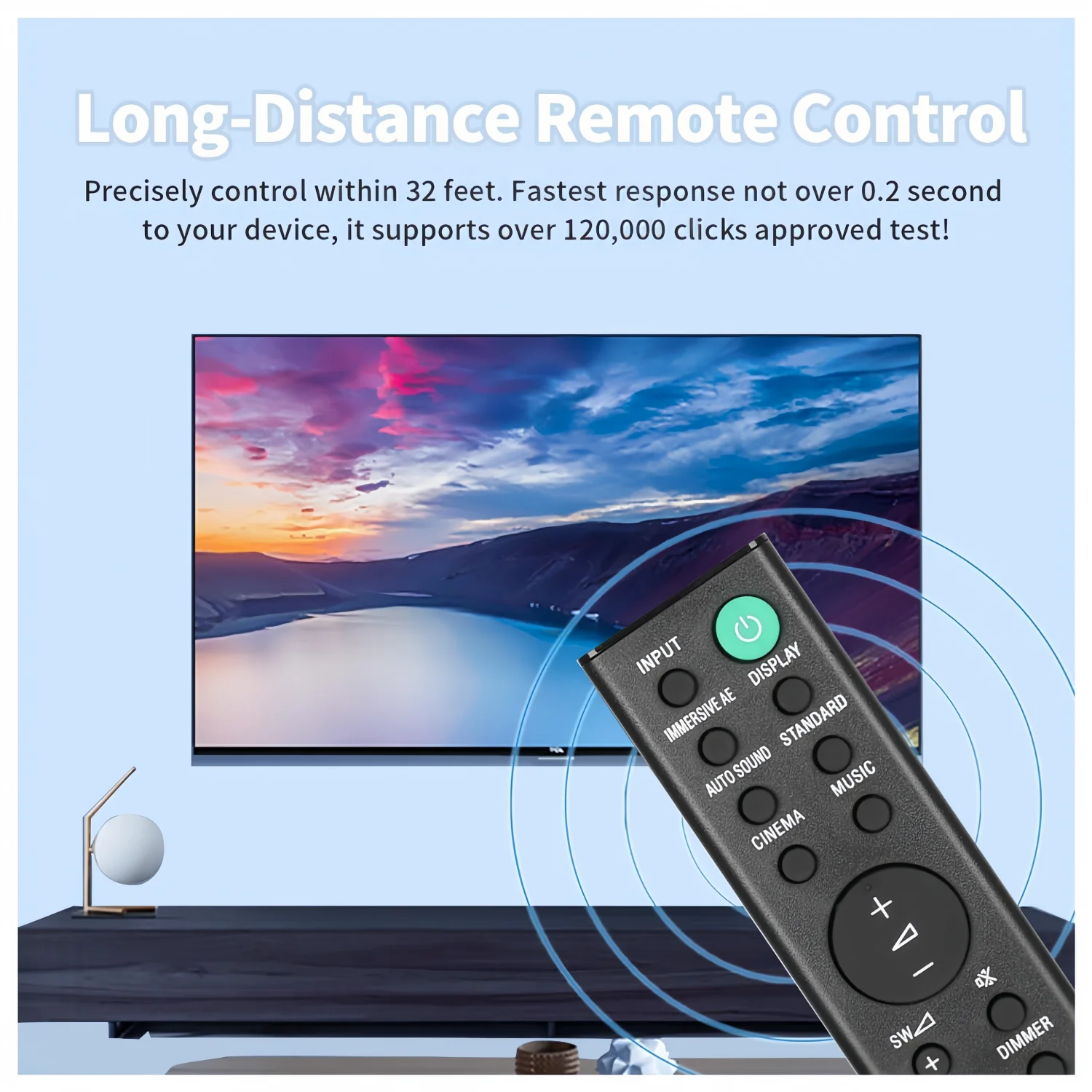 التحكم عن بعد RMT-AH507U لسوني ساوند بار HTG700 SAWG700 HTS350 HTSD35 SAWS350 HT-S350 HT-SD35 SA-WS350 SA-S350 SA-WSD35 #4