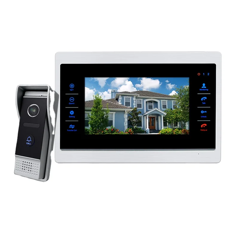 Wholesale 10 Inch Screen Fashionable Villa Video Door Phone with Waterproof Intercom System