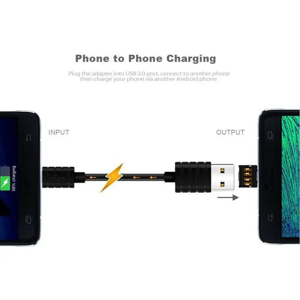 USB C OTG Adapter USB C Male To USB 3.2 Female Connector Adapter For Mobile Phone Computer USB Flash Drive Fast Transfer