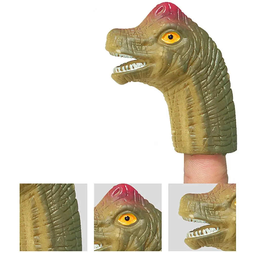 Tell Story Prop Parents Storytelling Props Dragon Fingers Toys Hand Puppets Dinosaur Finger Puppets Finger Doll