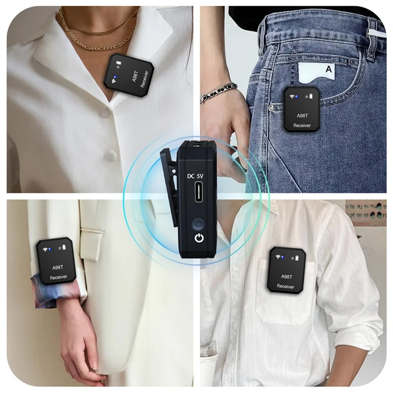 Wireless Guitar System Rechargeable 2.4G Digital Guitar Transmitter Receiver For Electric Guitar Bass Violin Accessories-Y41A view 3