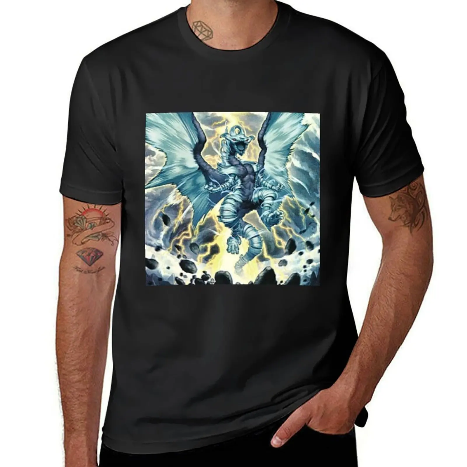 Tempest, Dragon Ruler of Storms T-Shirt kawaii clothes shirts graphic tees vintage clothes Men's cotton t-shirt