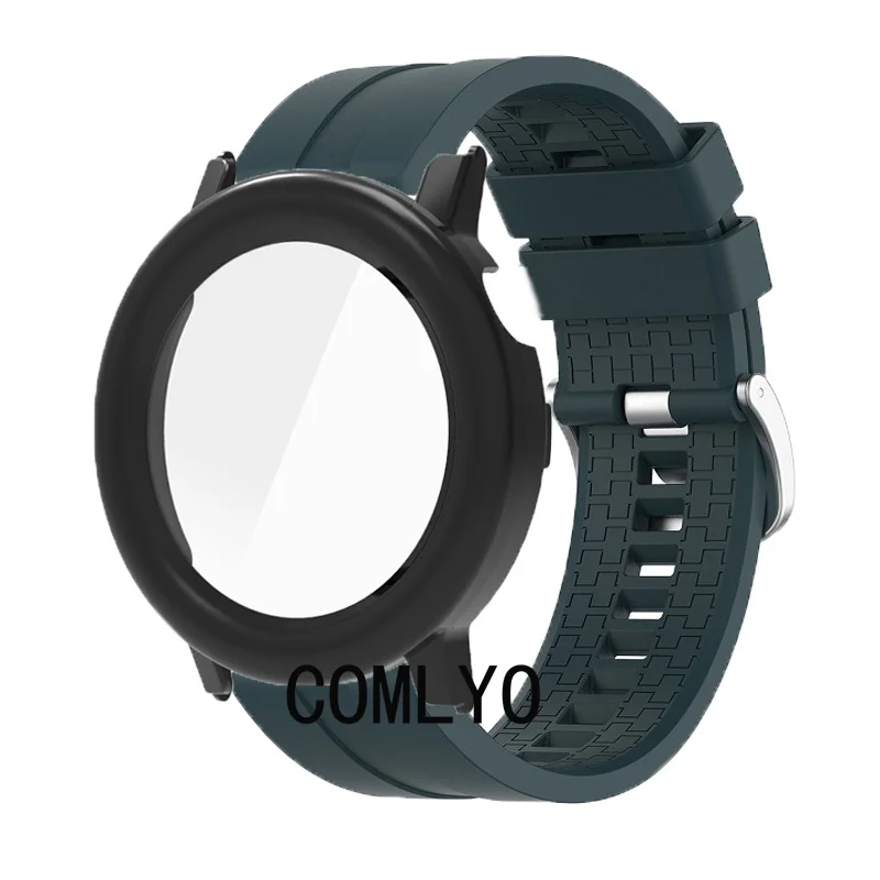 2in1 For CMF by Nothing Watch Pro 2 Case + Strap Smart Watch Protector Full Cover Protective Bumper Cases for Women men