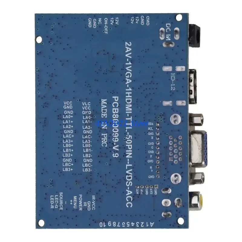 F3KE 7/8 polegadas LCD Screen 50pin TTL LVDS SUPORTE