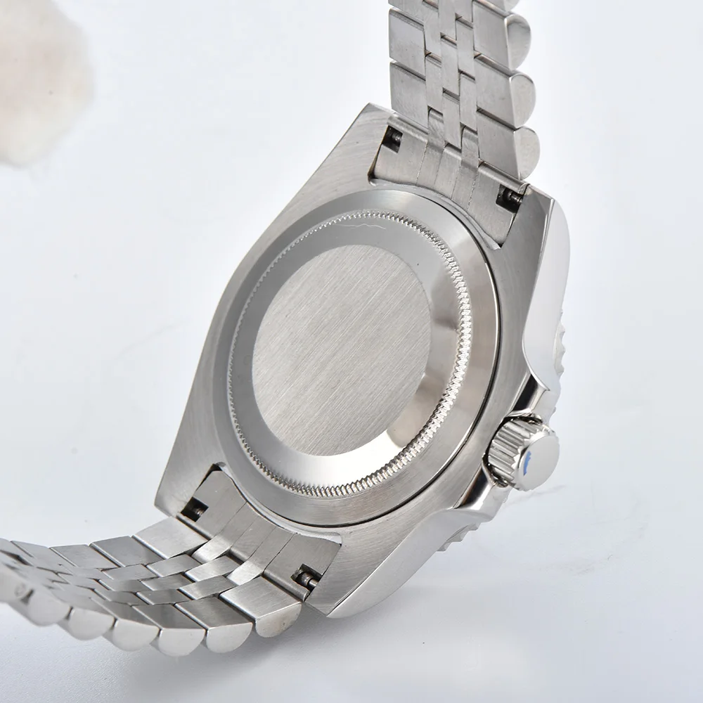 Hot Sale 40mm NH35 Textured Men's Automatic Watch, Sapphire Crystal Solid Caseback Screw-down Crown 50M Waterproof, Gift