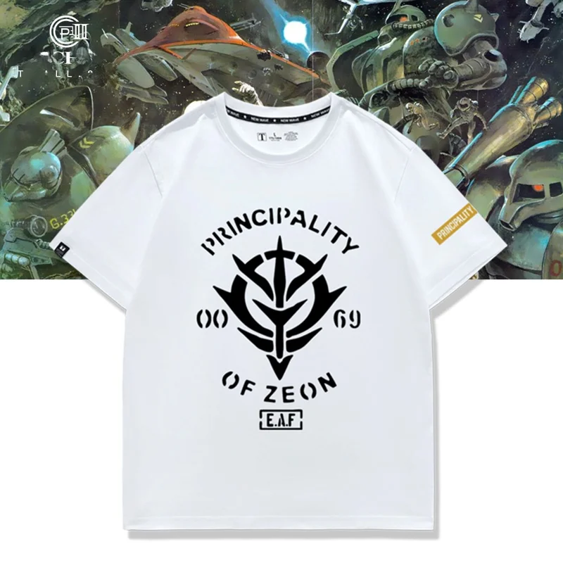 

Wing Cosplay ort Sve T-irt ex Summer Loose Fit round Ne Print Anime Cartoon Youth Faion Casual Tee