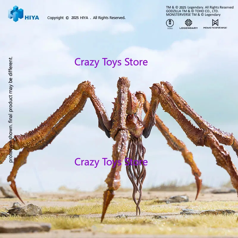 Em estoque 16cm hiya figura de ação de 6 polegadas série básica requintada godzilla x king kong novo império scylla coleção de presente