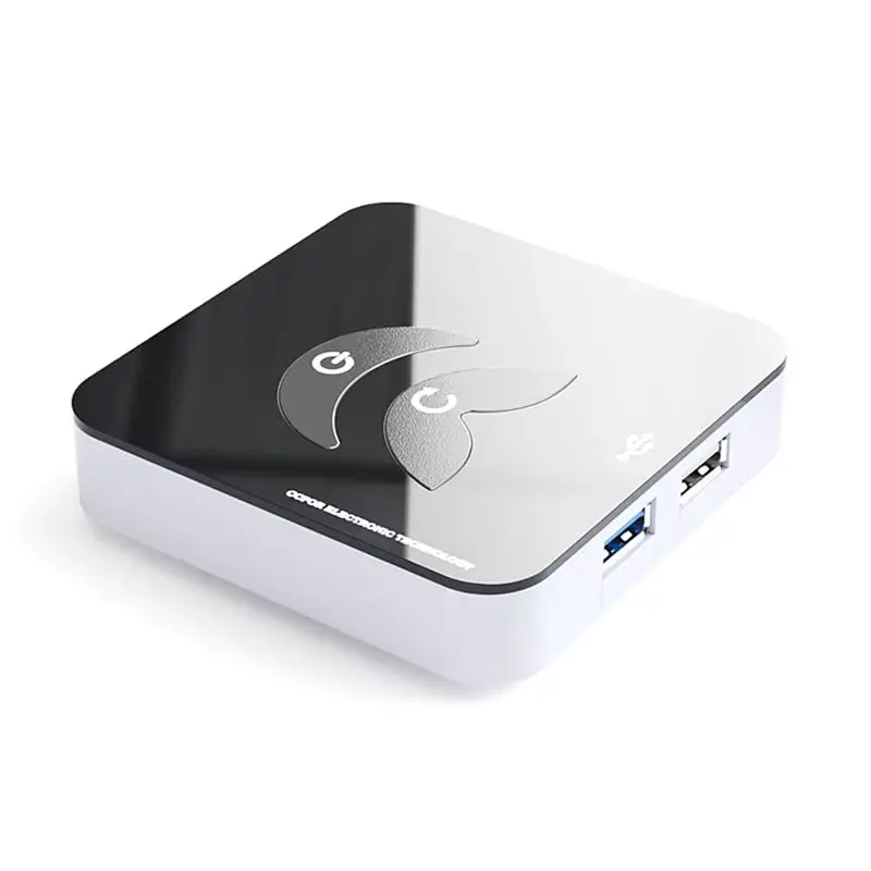 Ingenious-Desktop Computer Power Switch USB3.0/2.0 5Gbps PC External Start High-Speed Transmission Desktop Chassis Accessories