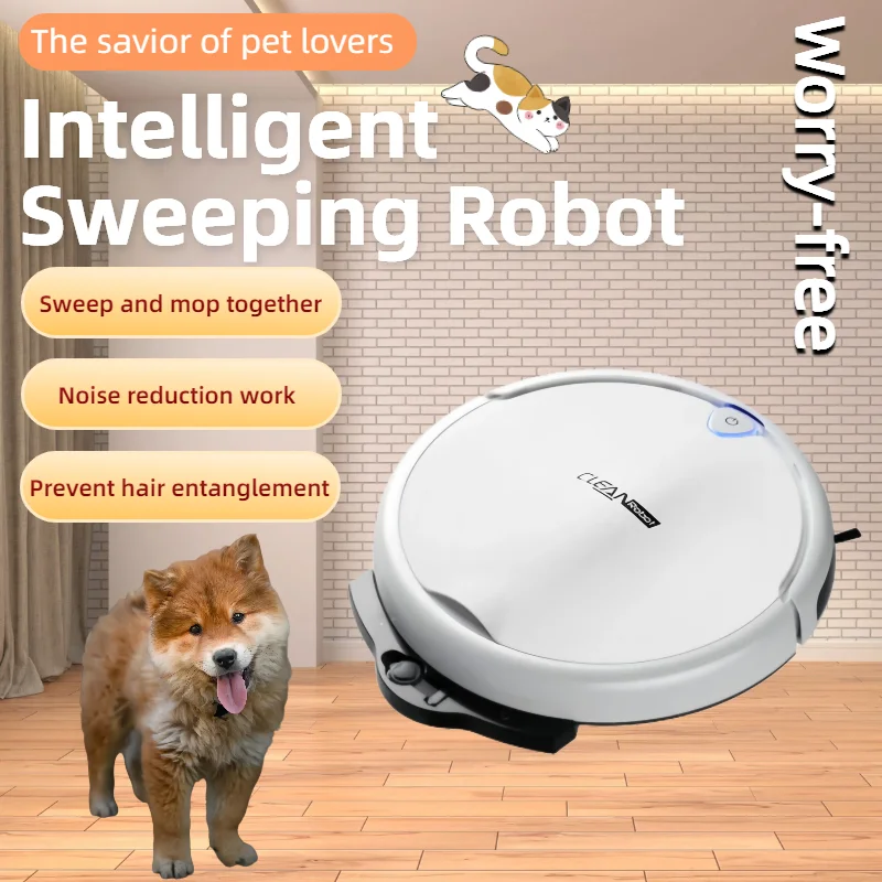 Уборка мебели, подметальный робот, бытовой интеллектуальный полностью автоматический подметальный робот, можно управлять через приложение и пульт дистанционного управления.