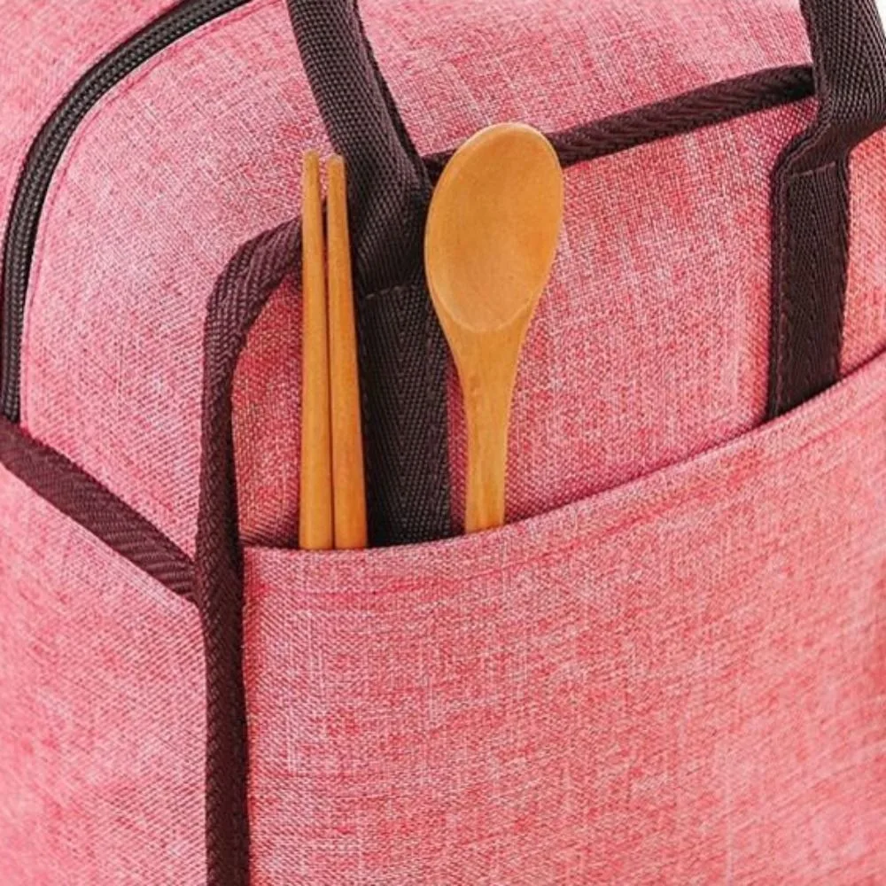 Stroller Hanging Design Insulated Lunch Box Large Capacity Thermal Bag Work