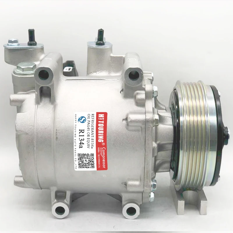 ホンダ エアコンコンプレッサー TRSE07 12V