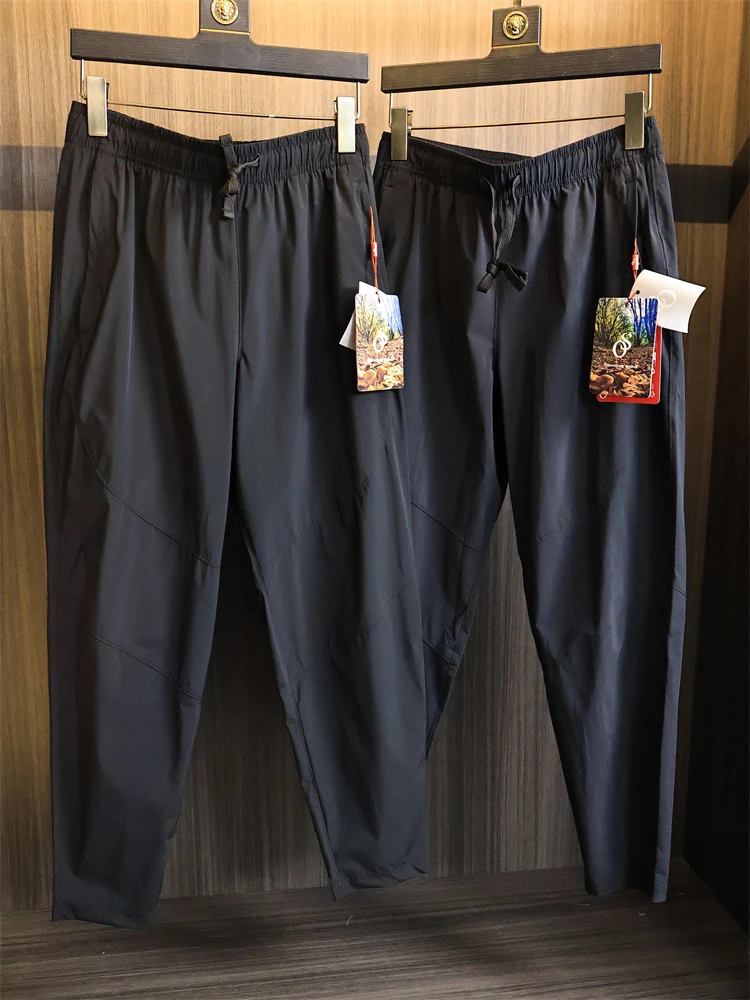 

3D индивидуальный материал из ледяного шелка, легкие, эластичные, для занятий спортом на открытом воздухе, прямые повседневные брюки для мужчин, модные городские брюки...