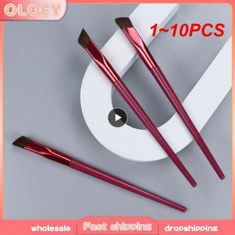 1~10PCS Trendy Makeup Tools Eyebrow Grooming Time-saving Professional Results Makeup Tool Ergonomic Design Soft Bristles