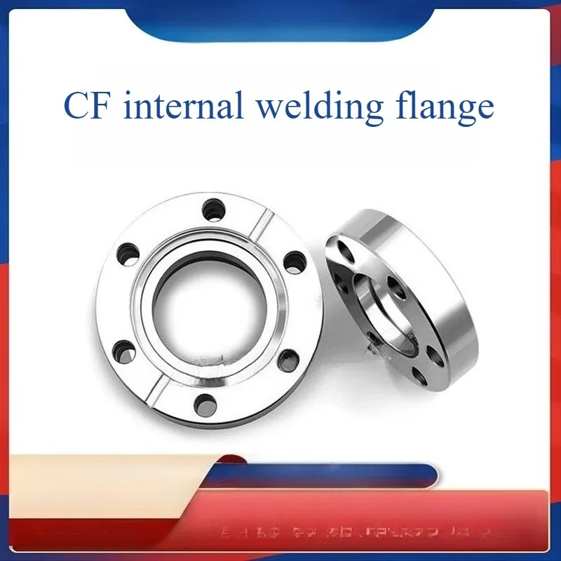 304 Stainless Steel CF High Vacuum Knife‑Edge Welded Flange For Vacuum System Fitting