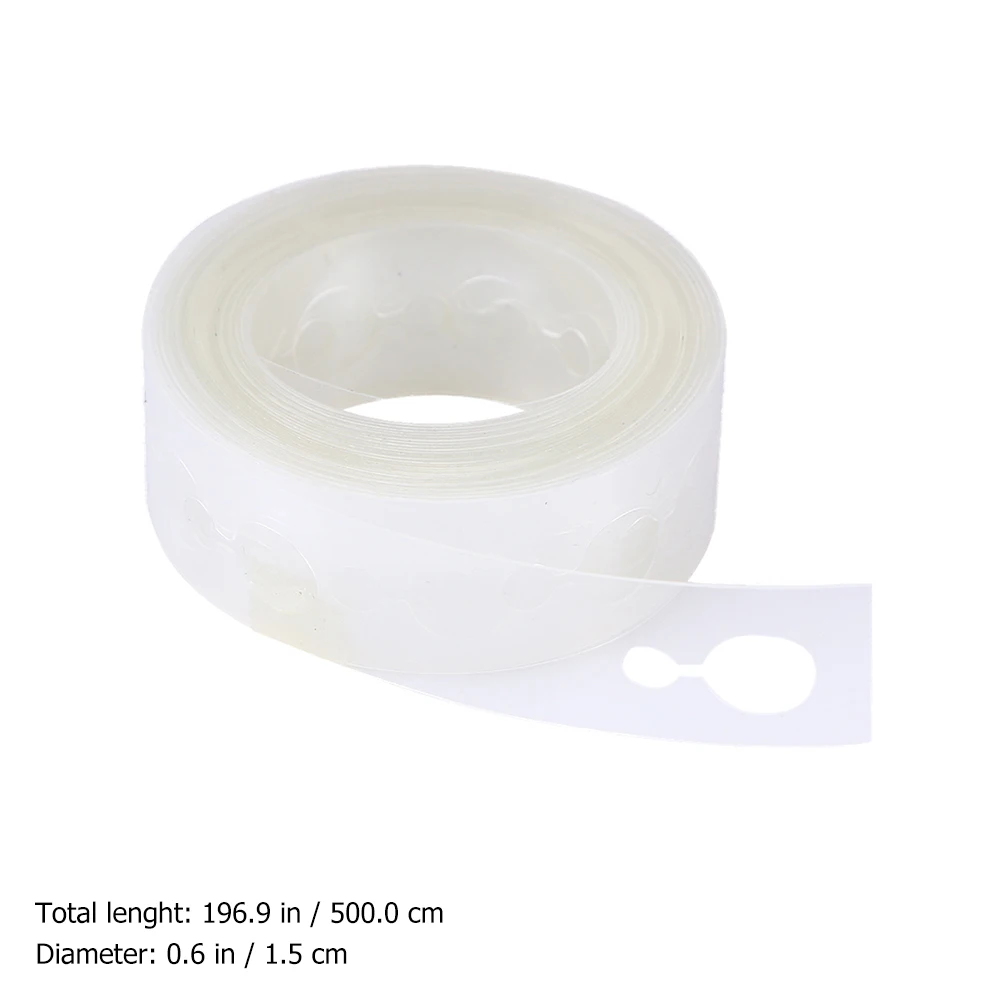 

10 Rolls Balloon Chain Decorating Strips Fix Plastic for Wedding Strap Arch Kit Garland Supplies Tape