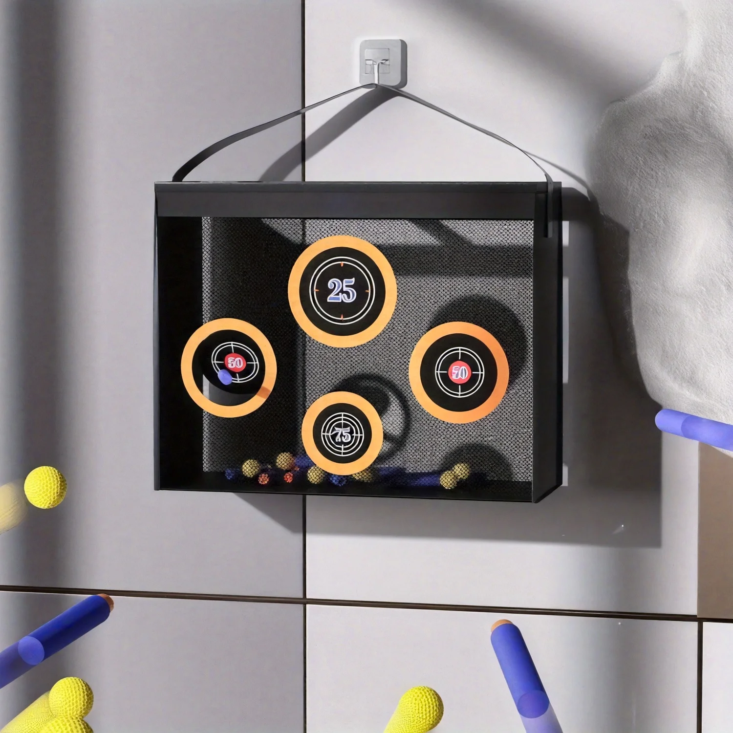 

Портативная мишень для стрельбы, сетчатая сумка для хранения мягкого оружия, складная сетчатая мишень для подсчета очков