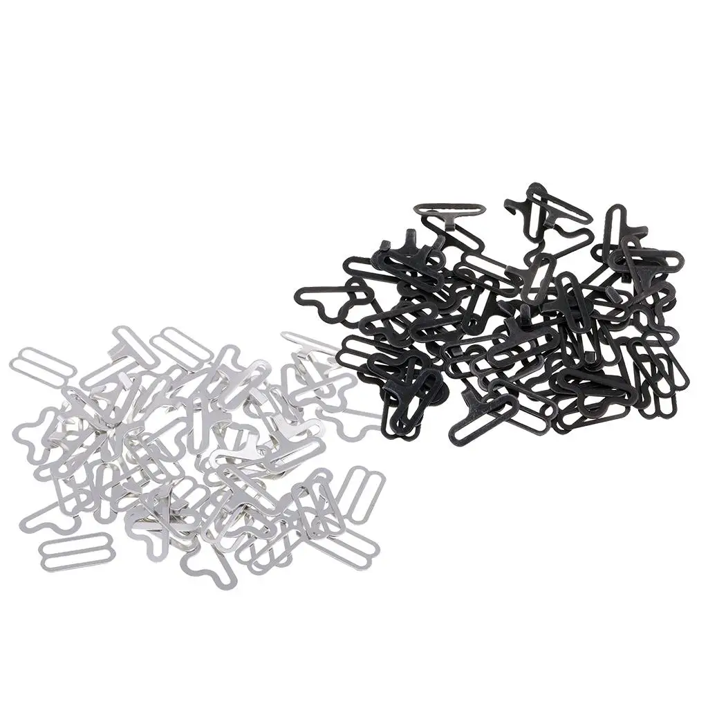 20 Sets Bow Tie Hardware Sets Hook Bow Tie or Cravat Clips Fastenings