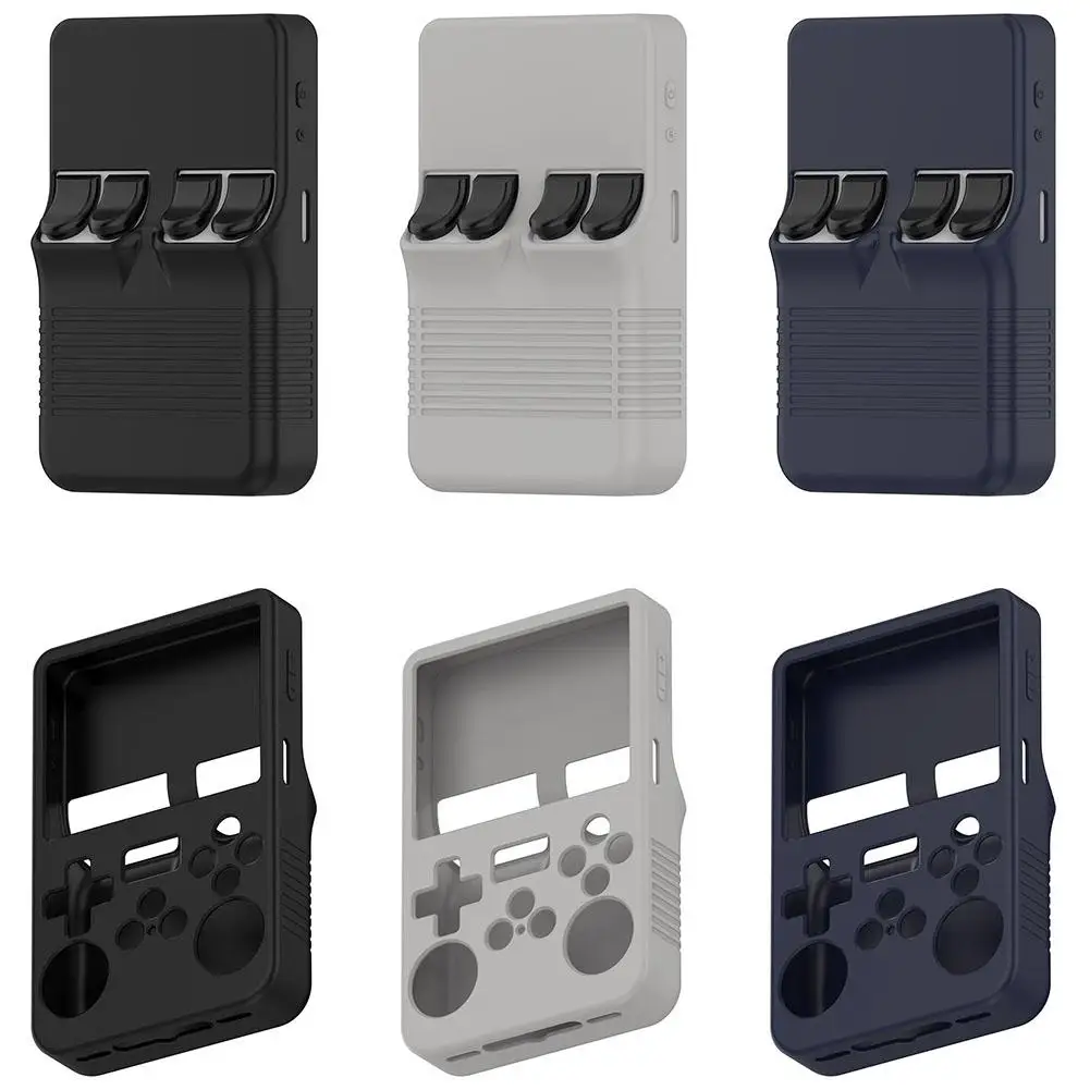

Handheld Game Console Silicone Case For R36S Anti-Scratch Protective Cover Storage Box, Shockproof Soft Shell B7C6