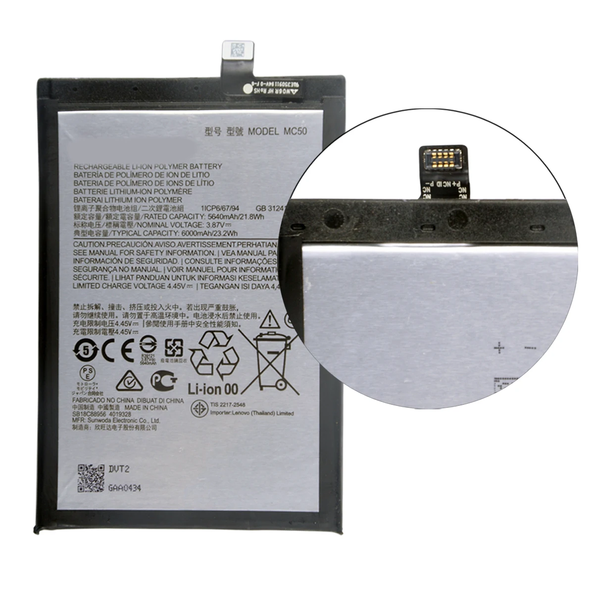 100% oryginalna bateria MC50 6000mAh do baterii telefonu Motorola G9 Power XT2091-4 + narzędzia