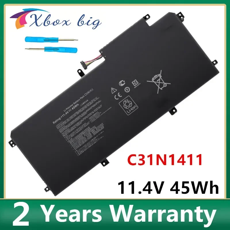 

C31N1411 Аккумулятор для ноутбука ASUS Zenbook UX305F UX305FA U305 U305F U305FA UX305CA U305CA UX305 UX305F U305L U305C 11,4 V 45Wh