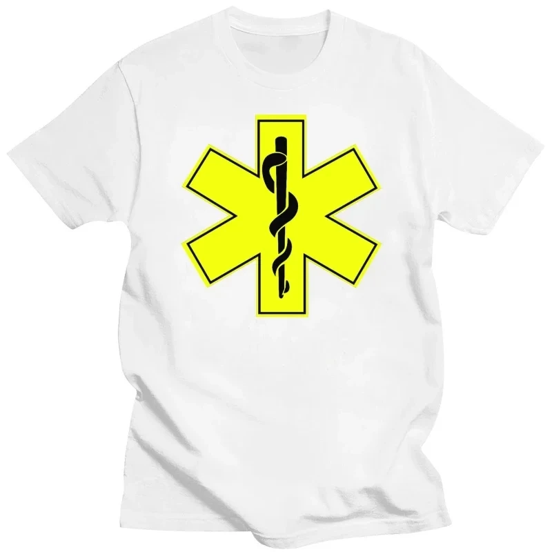 Heavyweight Men T Shirt Ambulance Technician EMT S Brand New Pure T Shirt Hip Hop Round Neck T Shirt Clothes Women Sweatshirt