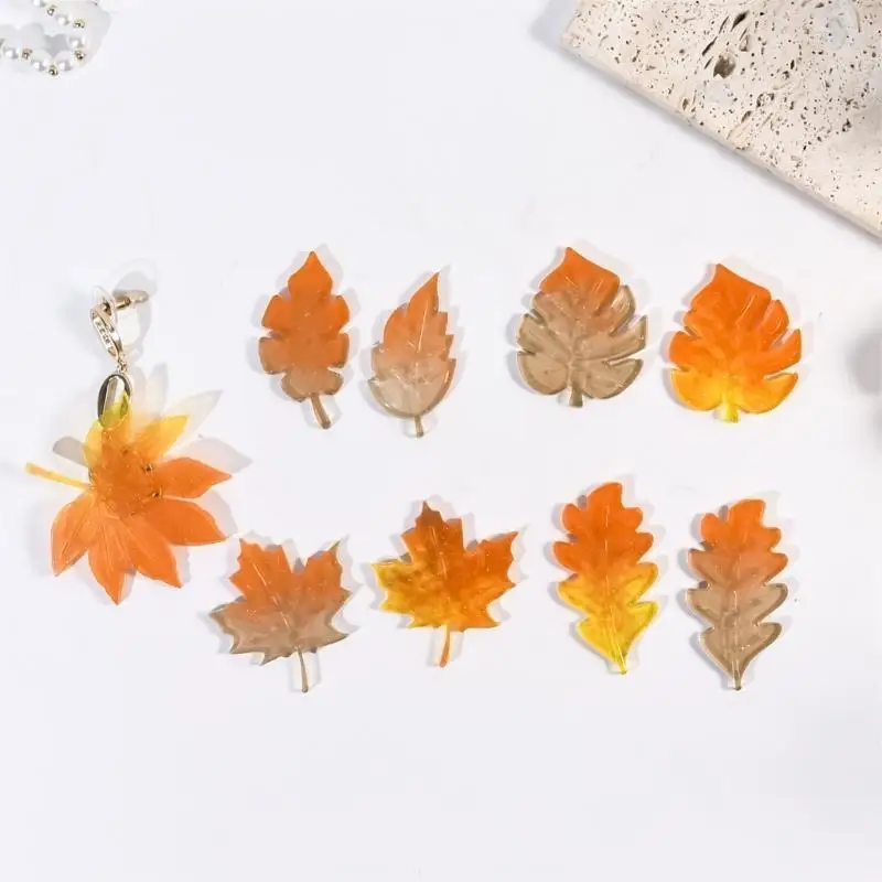 

9HJK форма для подвески, формы для сережек, формы для рукоделия, форма кленового листа, форма для ювелирных изделий, силиконовые