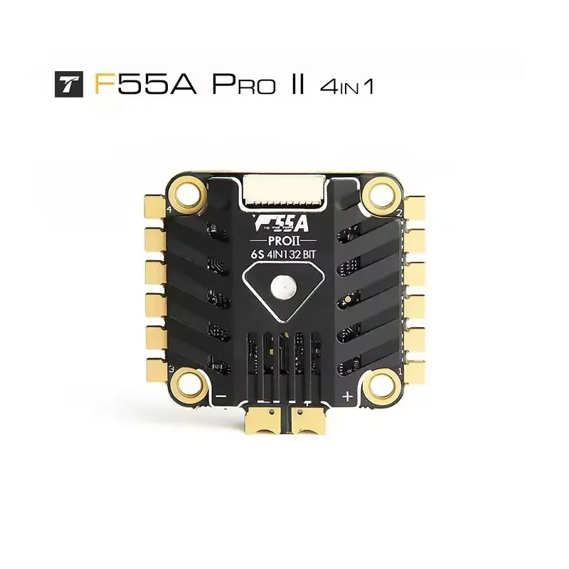 New design T-motor F7 HD Flight Controller F55A PRO II Blheli_32 Brushless ESC Stack for for RC FPV