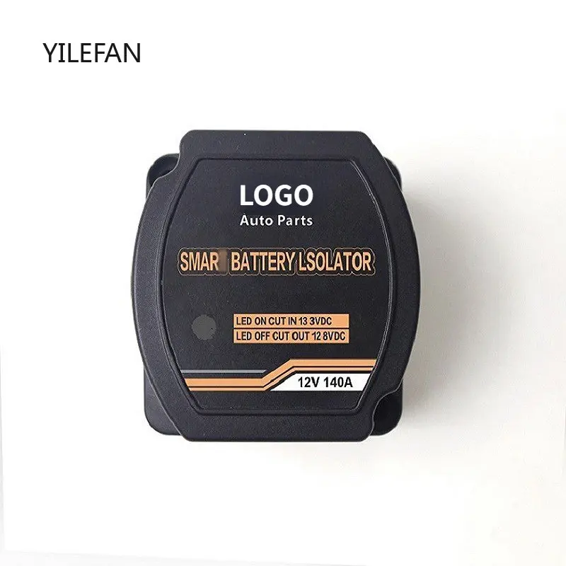 Smart Dual Battery Isolator 12V 140A Voltage Sensitive Relay VSR for Vans Trucks RV's Motorhomes, ATV