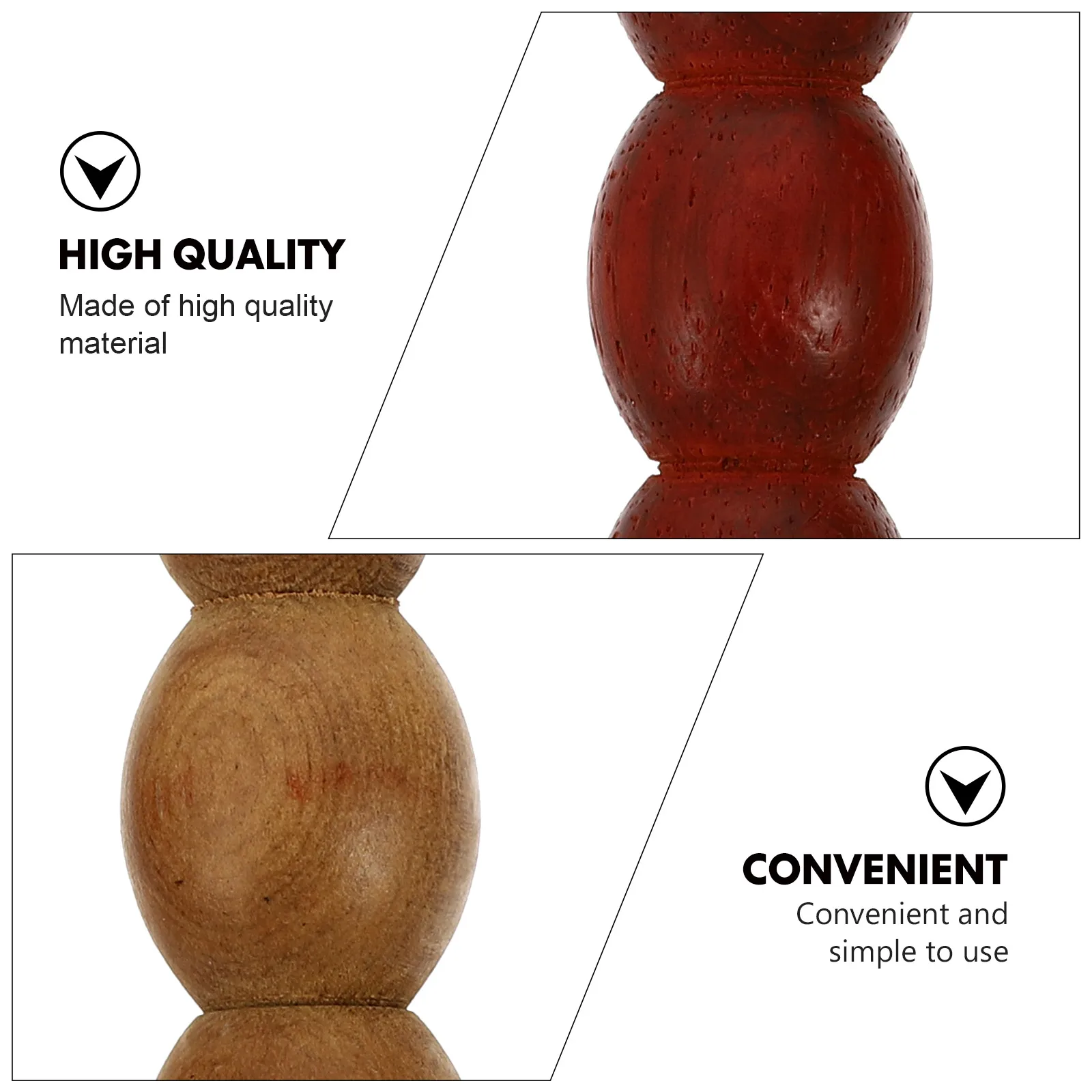 

2Pcs Acupoint Massage Tools Durable Massage Bars for Home Professional Therapy Muscle Relaxation Body Massager