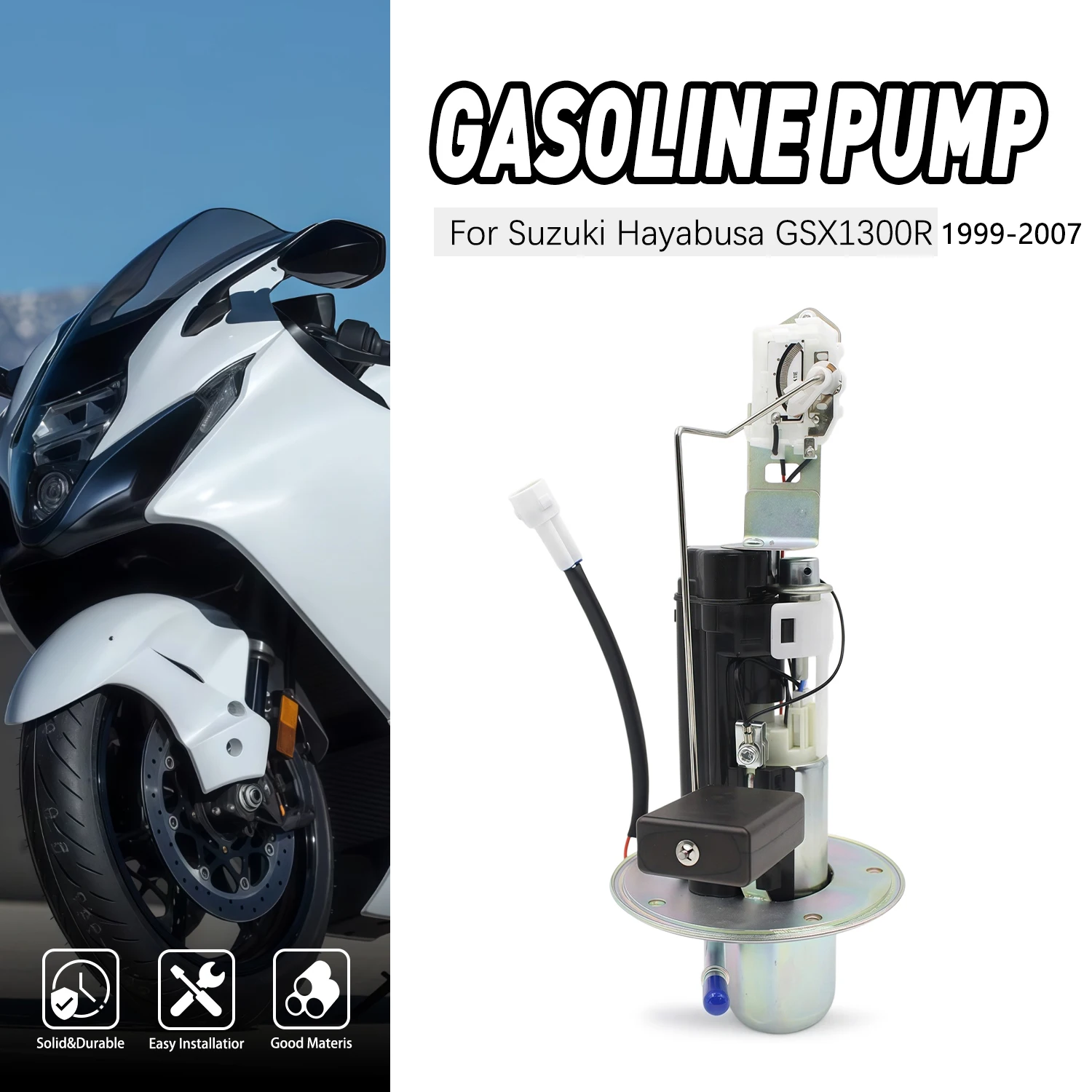 For Suzuki Hayabusa GSX1300R 1999-2007 GSX1300RZ Motocycle Fuel Pump Module Assembly UC-T30SU7 15100-24FB0 15100-24FA0