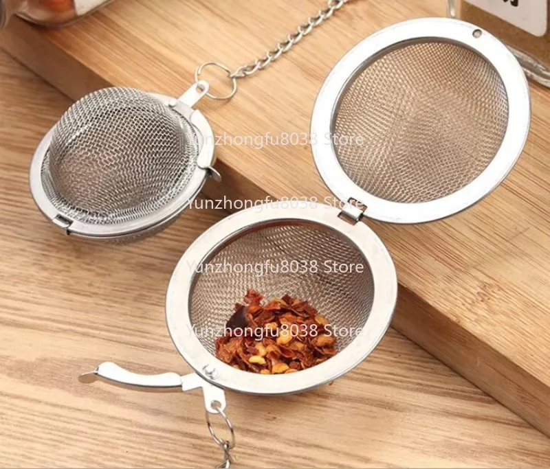 

Горячий продавать шарик из нержавеющей стали с фиксатором для специй, чайный шариковый фильтр, чайный фильтр