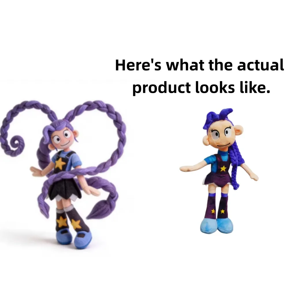 

Плюшевая кукла Game Lily Lovebraids, милая аниме-игрушка, подарок на день рождения и Рождество