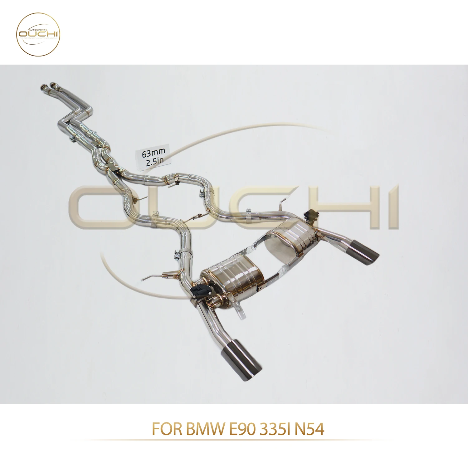 

Выхлопная система OUCHI Performance Racing для BMW E90 335i N54: агрессивный звук, глубокий и громкий, нержавеющая сталь, простая установка