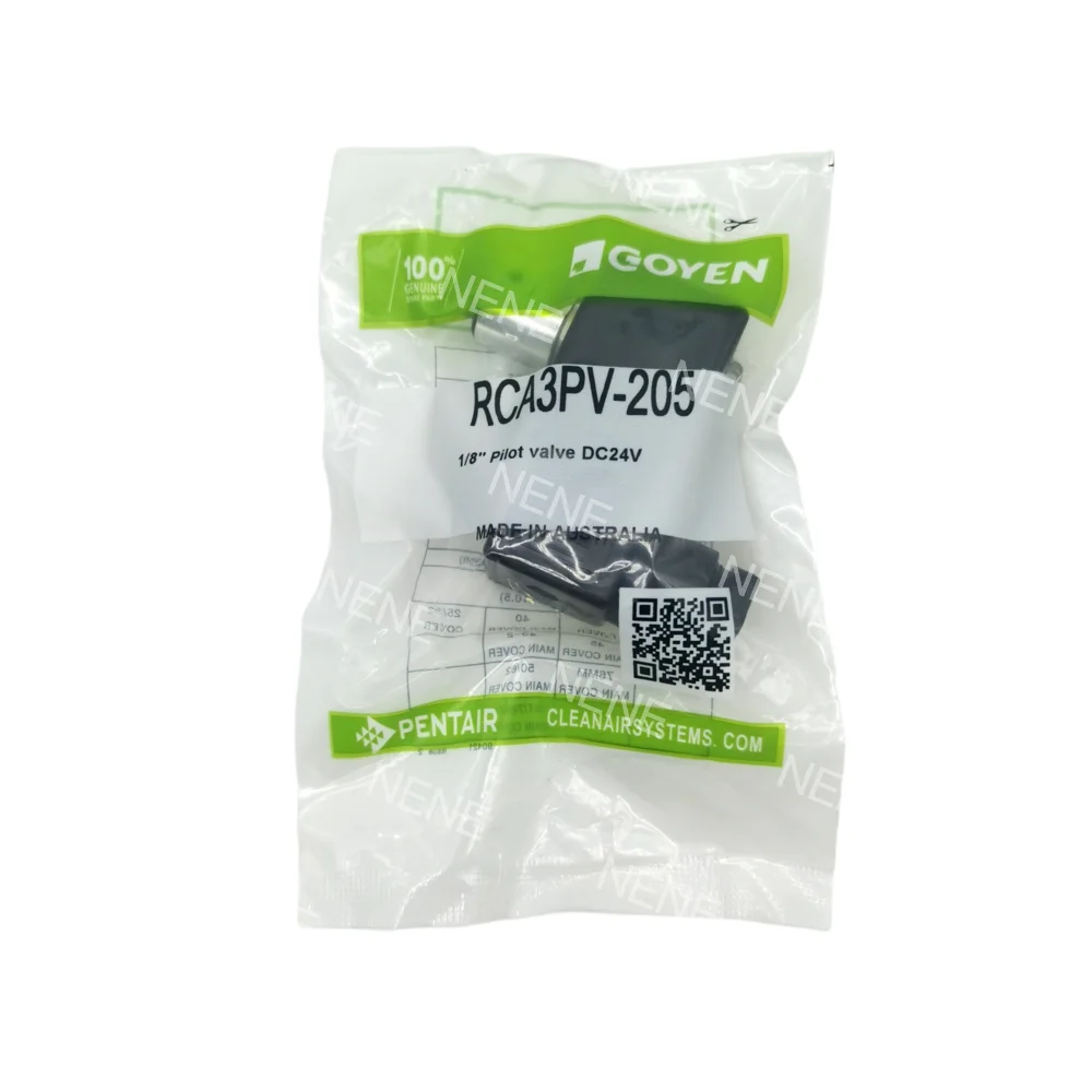 

Электромагнитный пилотный клапан GOYEN RCA3PV-205 (аналоги RCA3PV-203, RCA3PV-204) DC24V AC220V AC110V, аксессуары для импульсных клапанов RCA3PV2 SB4