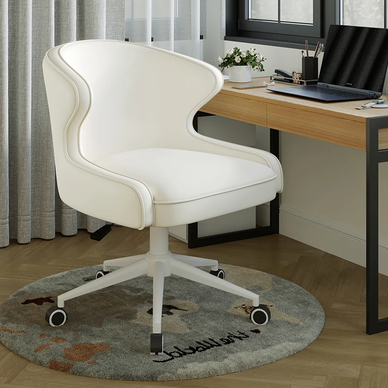 Mobile Designer Office Chair Bedroom Comfortable Relaxing Backrest Bar Office Chair Ergonomic Wheels Taburete Trendy Furniture
